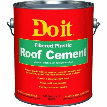 GENEVA INDUSTRIAL GROUP Do it Fibered Plastic Roof Cement DI100042